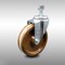 Service Caster 5 Inch SS High Temp Phenolic Wheel Swivel 12mm Threaded Stem Caster SCC SCC-SSTS20S514-PHSHT-M1215 - alternate 1